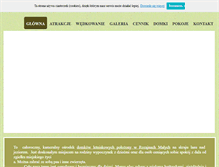 Tablet Screenshot of nad-jeziorem-rozane.com